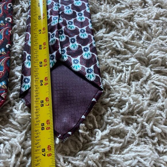 Christian Dior Monsieur Lot of 3 Vintage Ties Silk Polyester Mix EUC - Picture 6 of 13